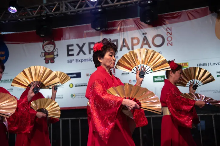 A programação cultural da Expo Japão contou com danças típicas e também contemporâneas