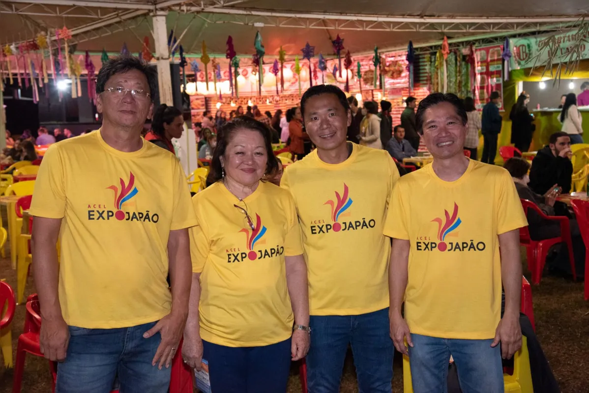 Pedro Sato, Luzia Yamashita Deliberador, Luciano Matsumoto  e Eduardo  Tominaga