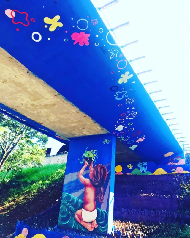Imagem ilustrativa da imagem #A CIDADE FALA - Arte no concreto