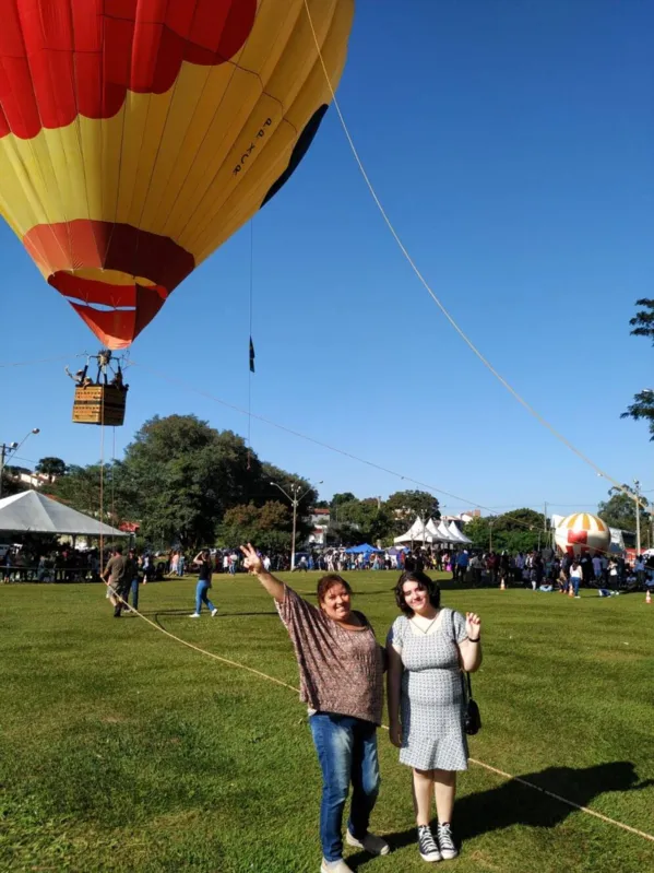 Roseli Pereira com a filha Maria Rita