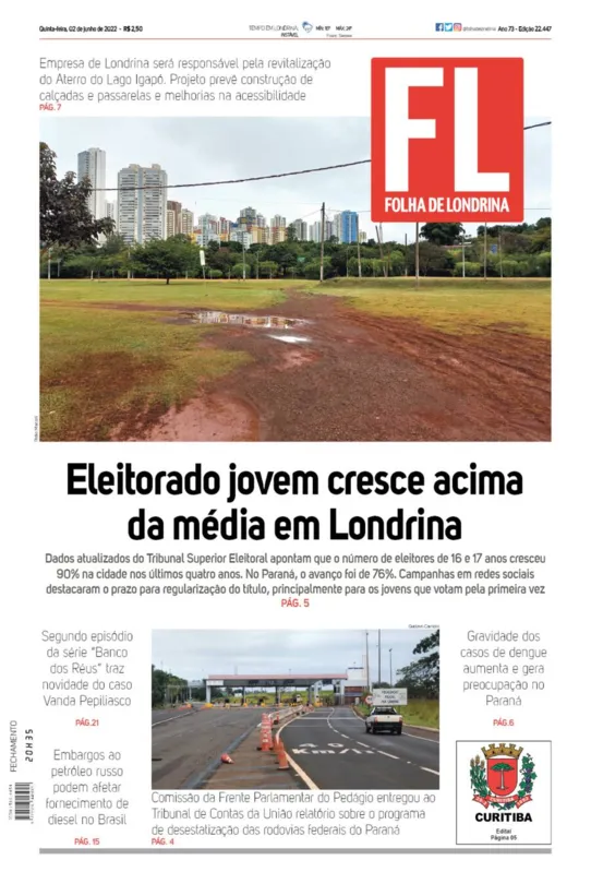 Imagem ilustrativa da imagem Capa 02/06/2022
