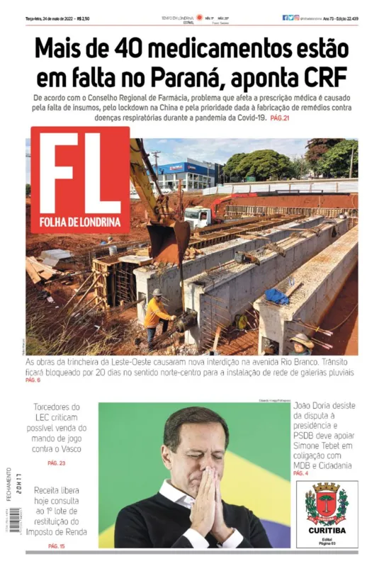 Imagem ilustrativa da imagem Capa 24/05/2022