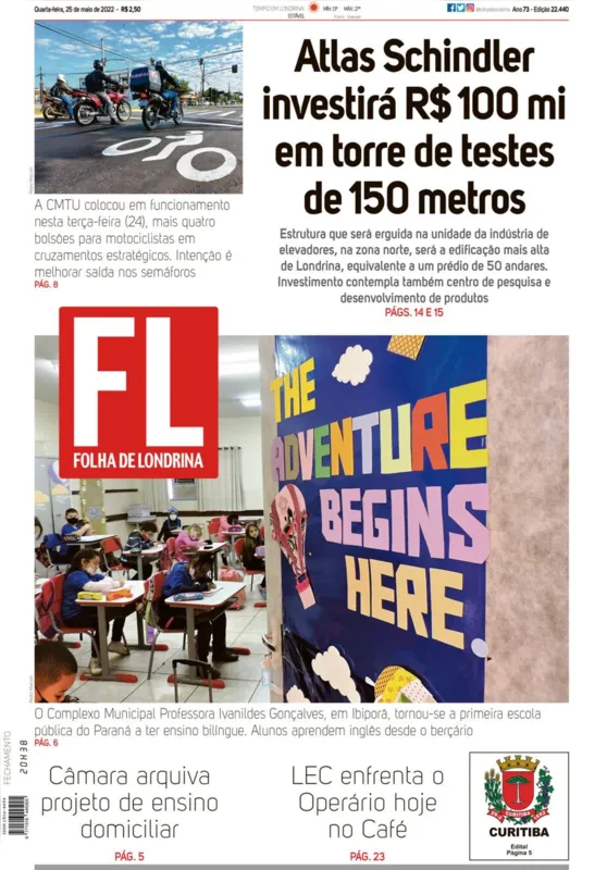 Imagem ilustrativa da imagem Capa 25/05/2022
