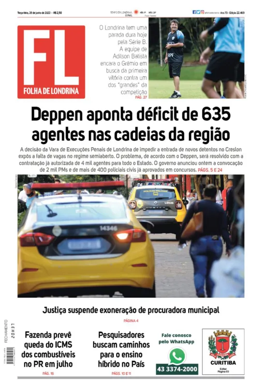 Imagem ilustrativa da imagem Capa 28/06/2022