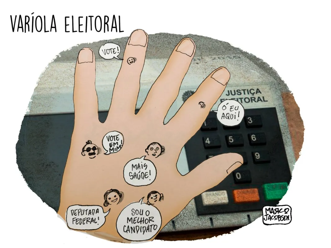 Imagem ilustrativa da imagem Charge 09/07/2022