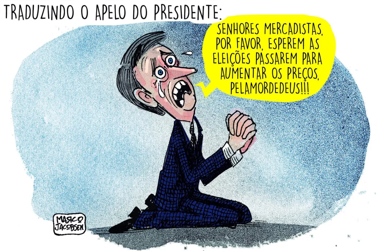 Imagem ilustrativa da imagem Charge 10/06/2022