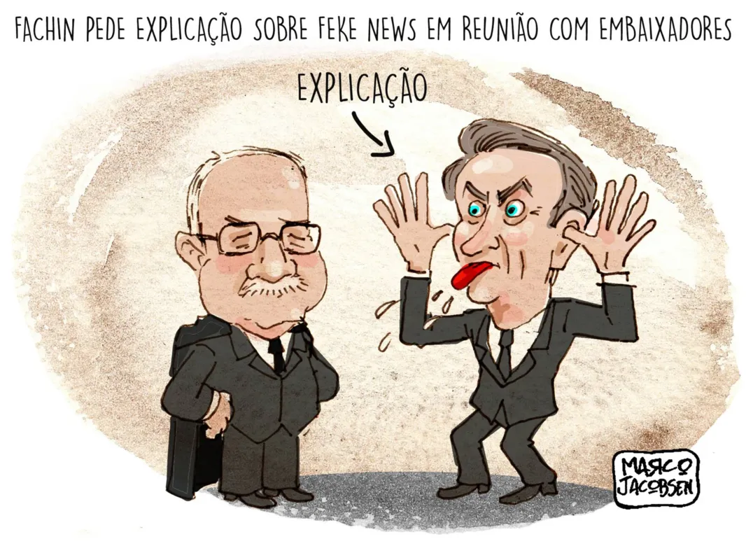 Imagem ilustrativa da imagem Charge 22/07/2022