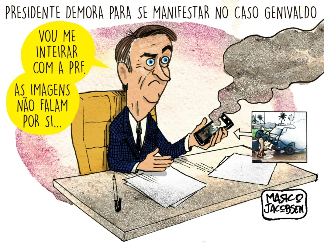 Imagem ilustrativa da imagem Charge 28/05/2022