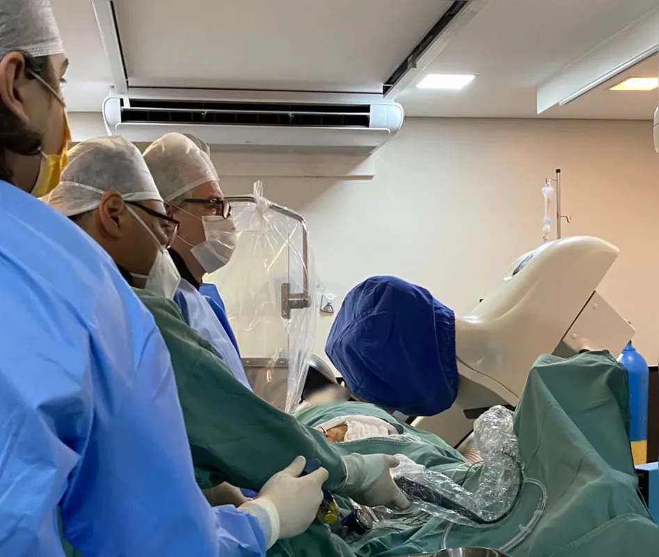 A técnica é conhecida mundialmente e foi realizada pela primeira vez no Paraná em junho, em um hospital de Londrina