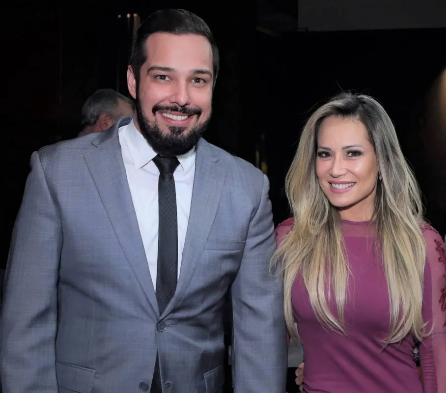 Bruno Ubiratan e Denise Tokano . Ele, presidente do Instituto de Desenvolvimento de Londrina