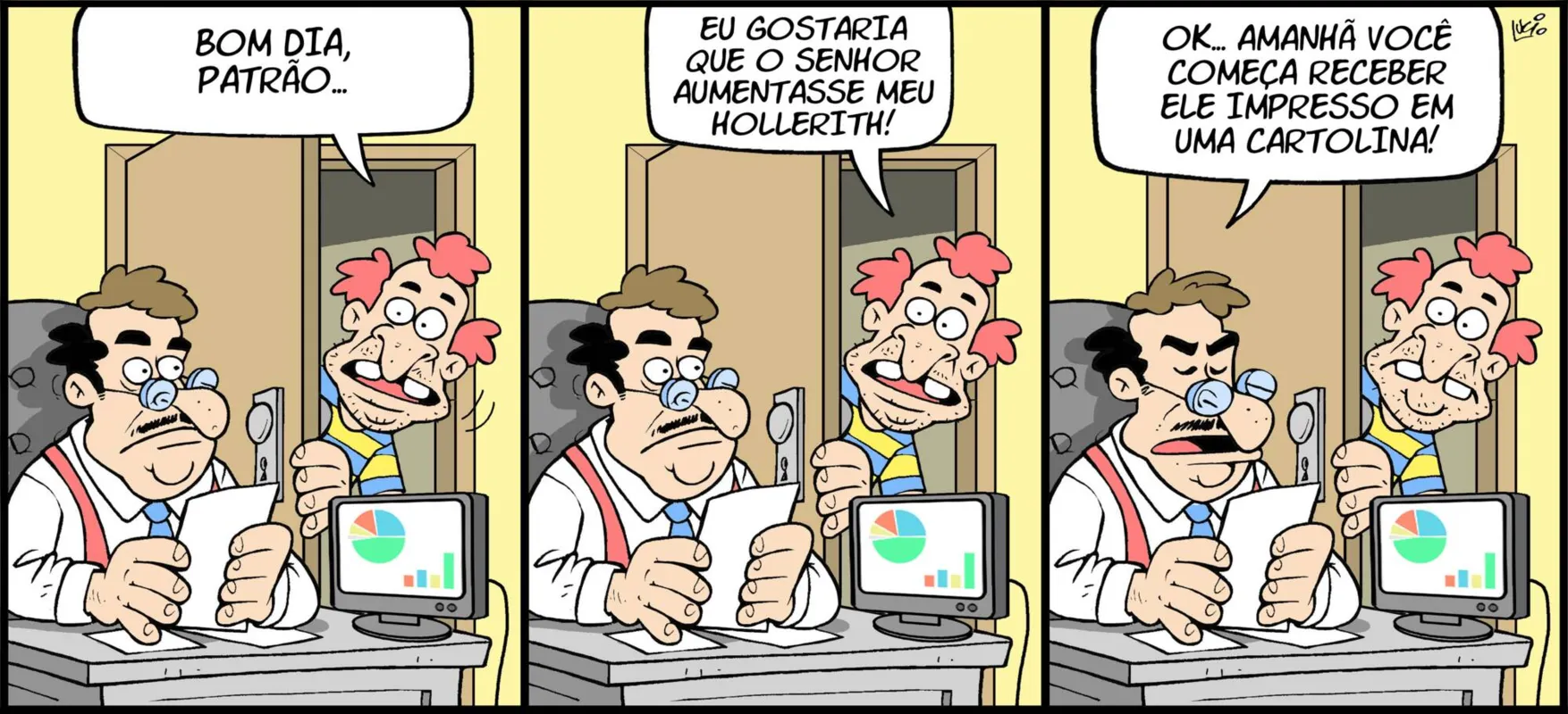 Imagem ilustrativa da imagem Confira as tirinhas da edição desta terça-feira