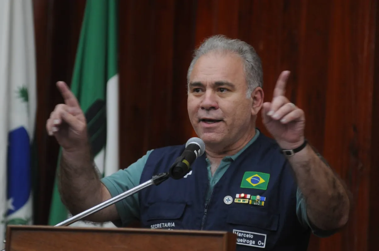 Imagem ilustrativa da imagem Em Londrina, Queiroga diz que uso obrigatório de máscaras é 'bobagem'