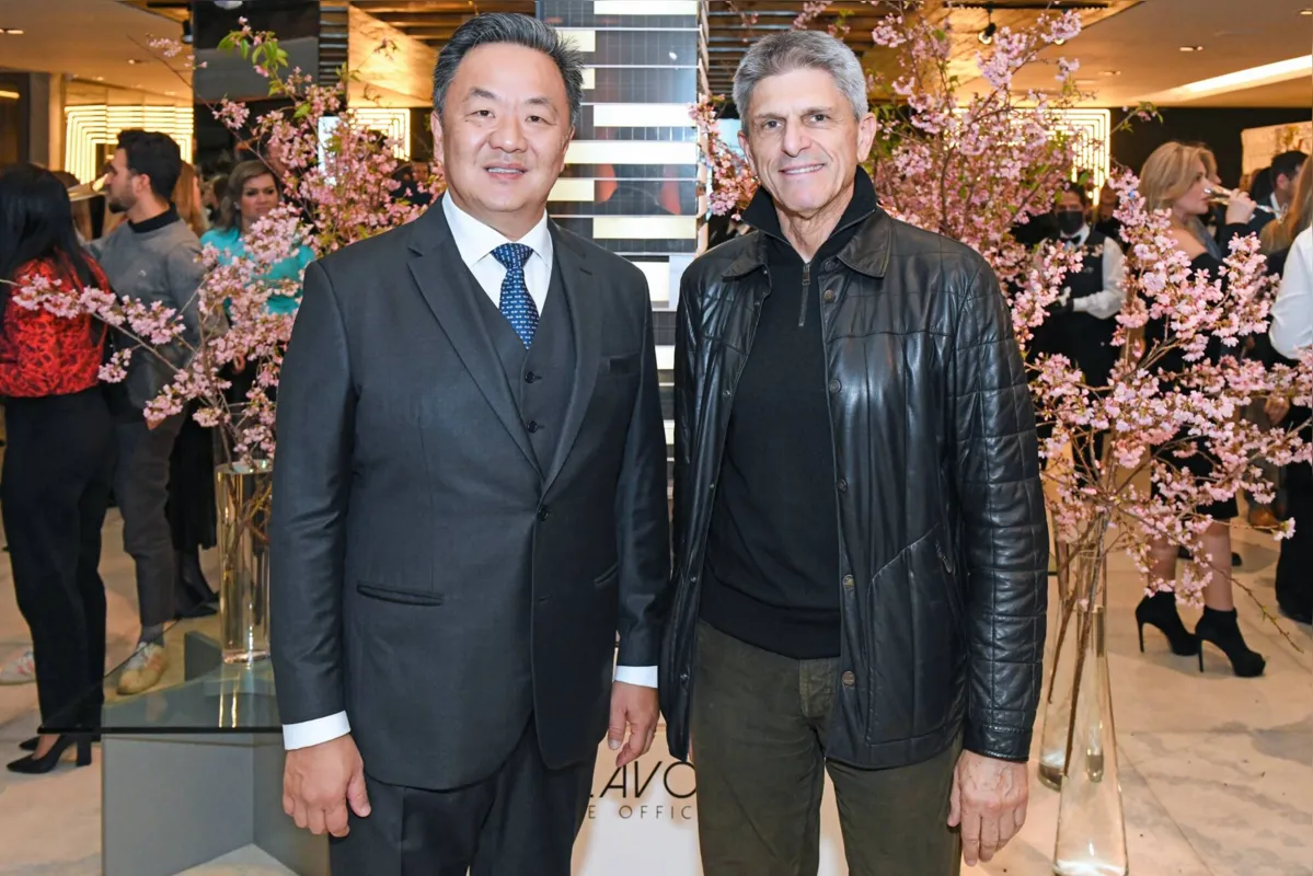 Leonardo Yoshii e Manuel Baggio