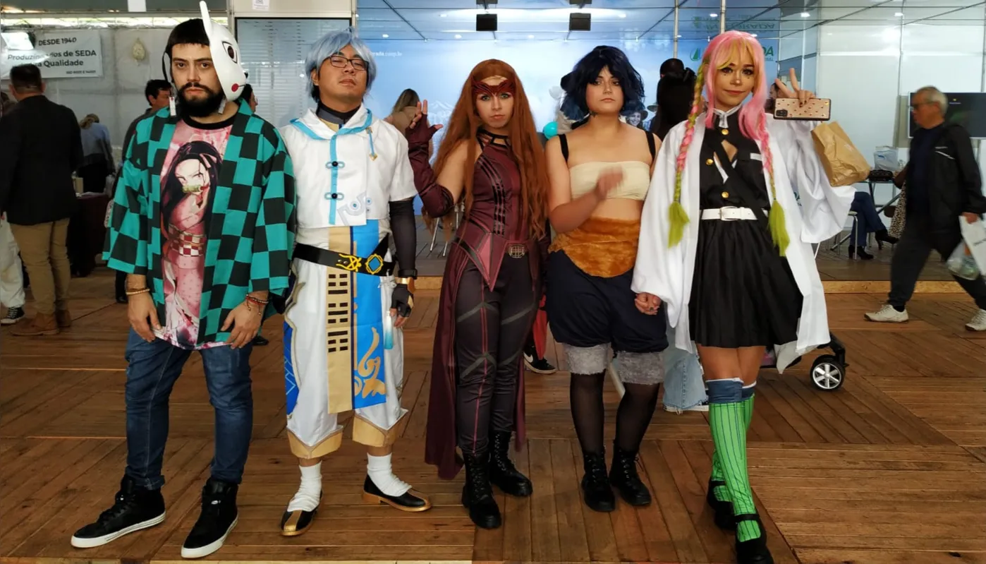 Concurso de cosplay foi uma das atrações do evento
