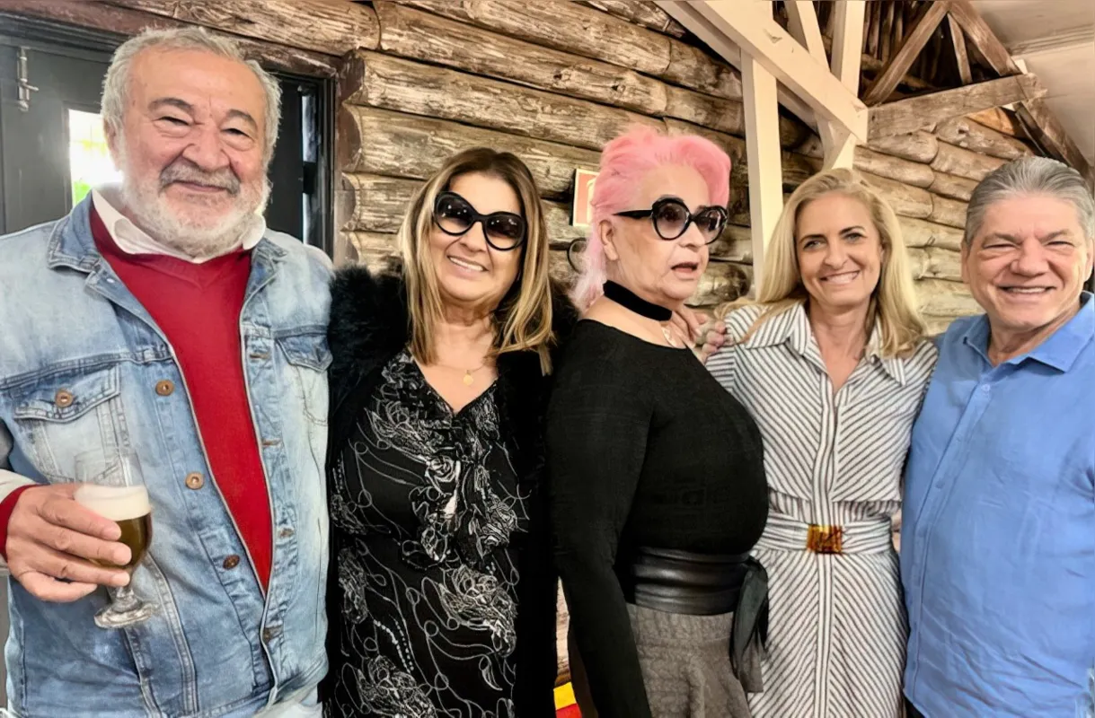 Júlio e Lilian Bispo, Leila Thanes, Lilian e João Ângelo Paccola