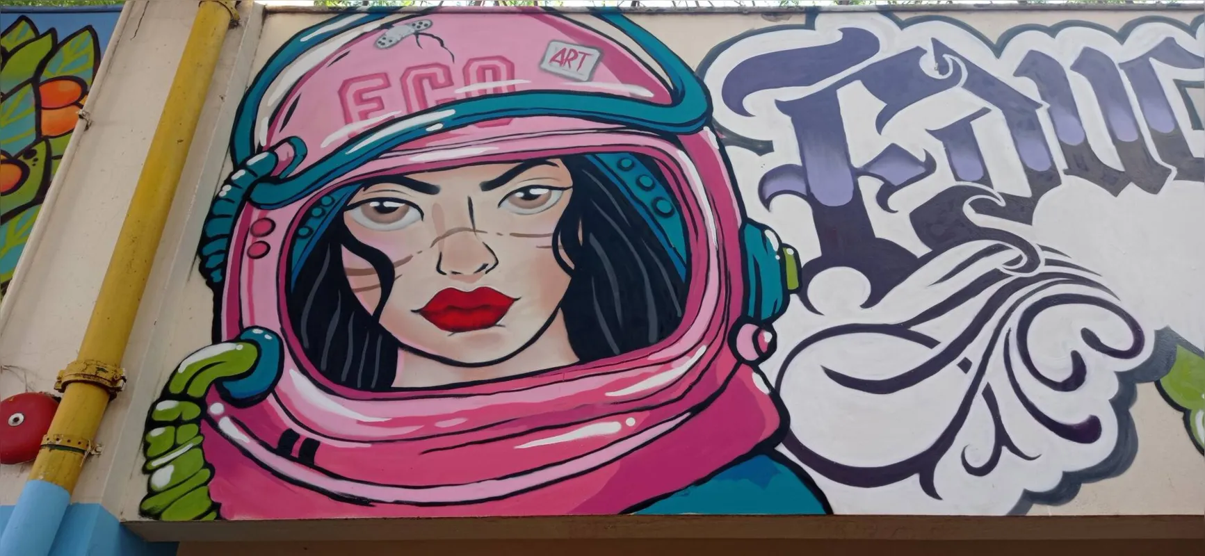 Imagem ilustrativa da imagem Grafite retrata parte da história da zona norte de Londrina