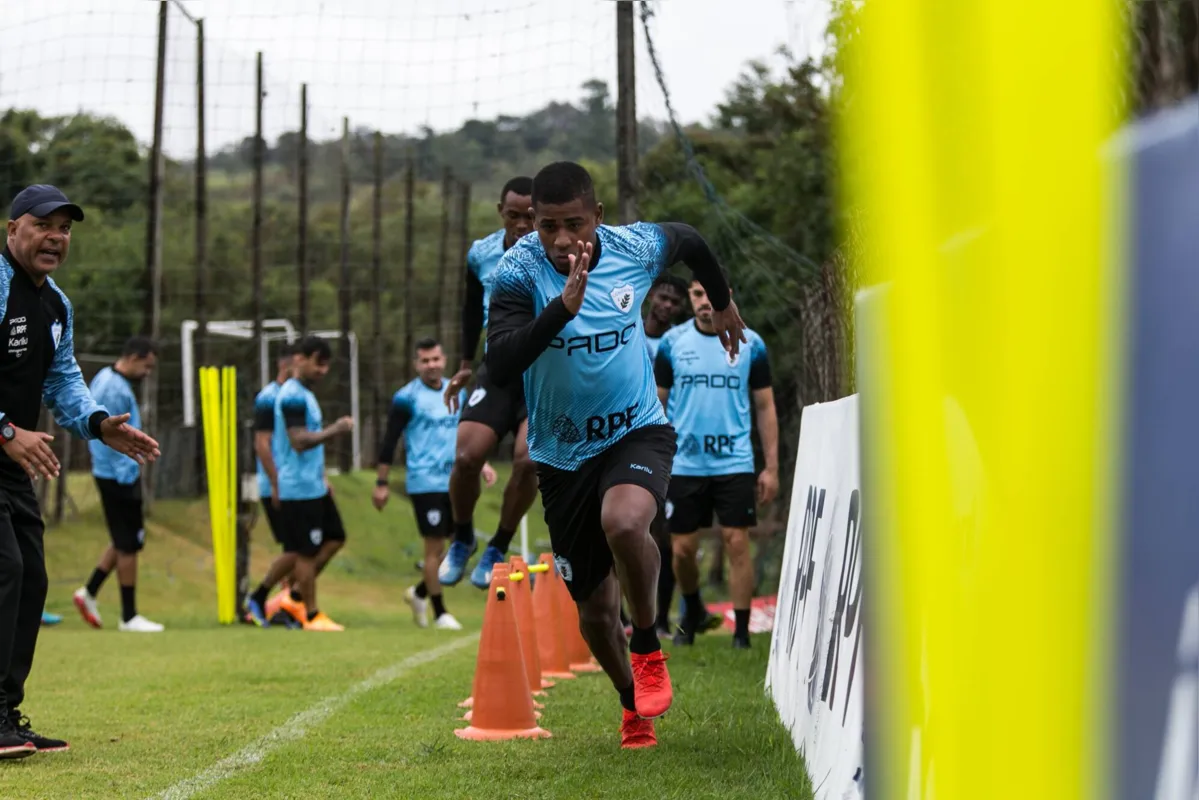 O atacante Matheus Lucas será titular no sábado em razão da suspensão de Gabriel Santos