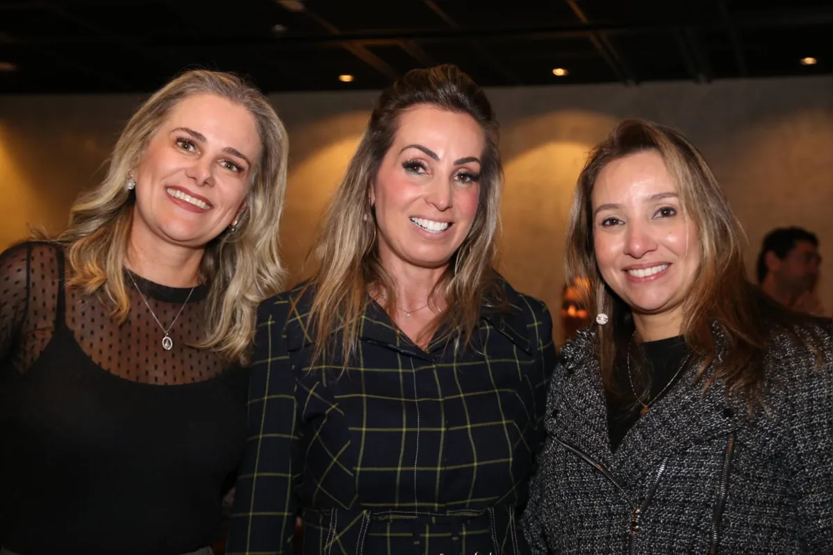 As festejadas presenças de Vanessa Gregolin, Cristiane Negri Bussadori e Lilian Figueira