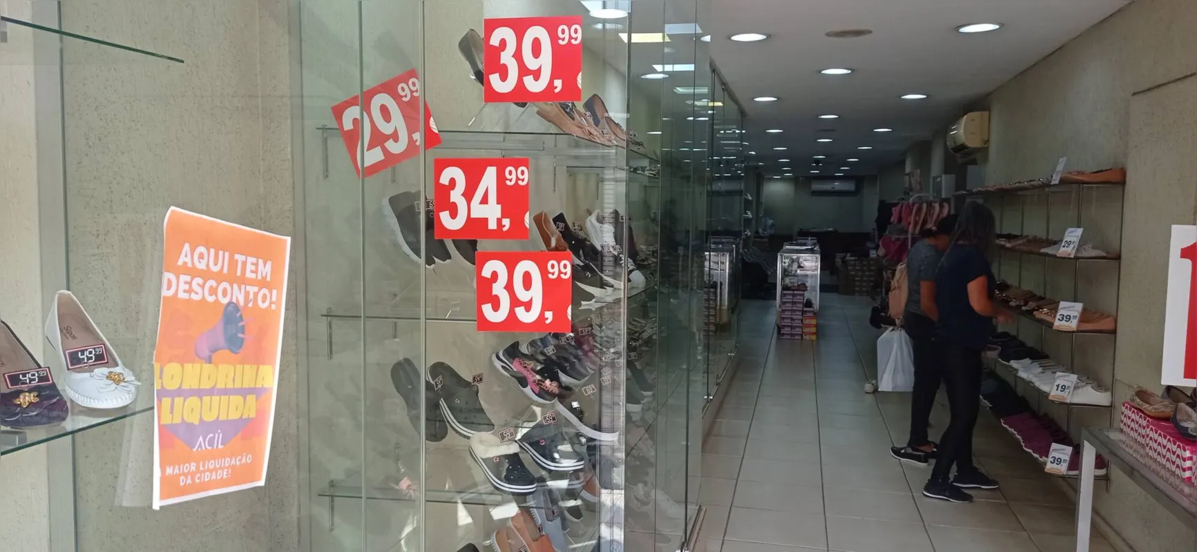 A campanha Londrina Liquida conta com  adesão de mais de 500 lojas espalhadas por diversas regiões de Londrina.