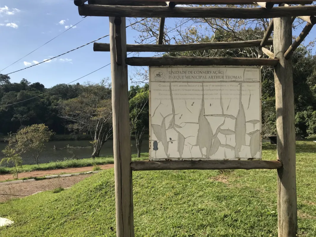 Imagem ilustrativa da imagem Melhorias no Parque Arthur Thomas têm cronograma a curto e longo prazos