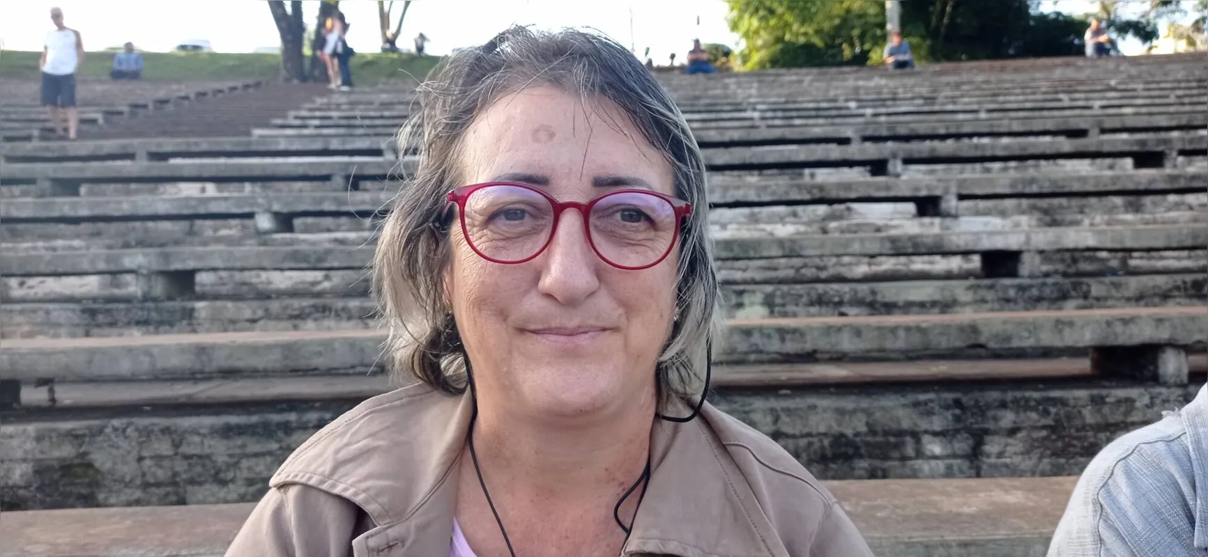 A professora Adevanir de Fátima Garbuzio assistiu shows memoráveis no local.