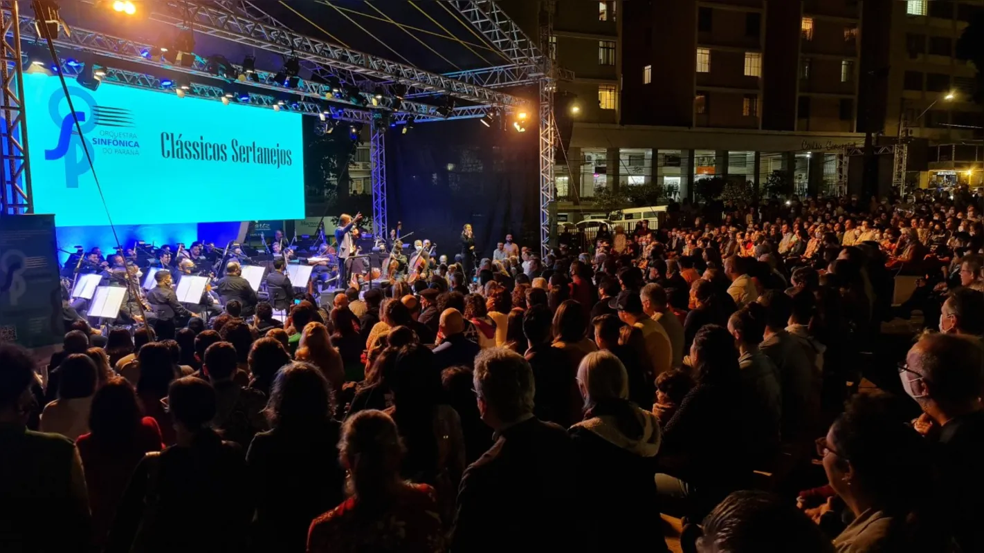 Imagem ilustrativa da imagem Orquestra Sinfônica do Paraná encanta público em Londrina