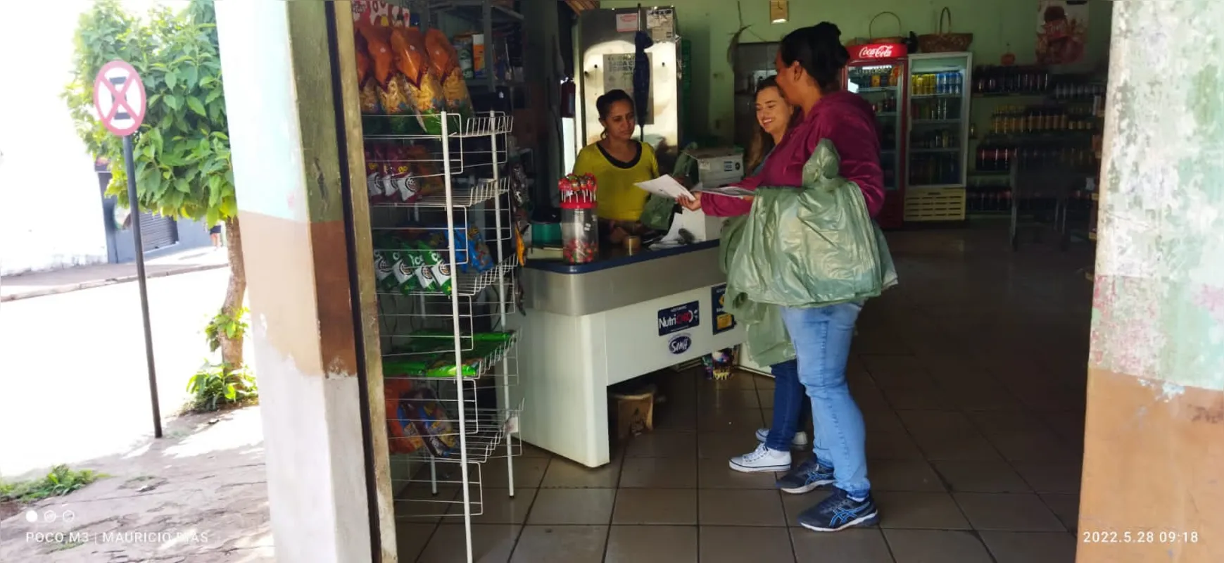 Servidores da Prefeitura de Jataizinho realizam trabalho de conscientização junto à população