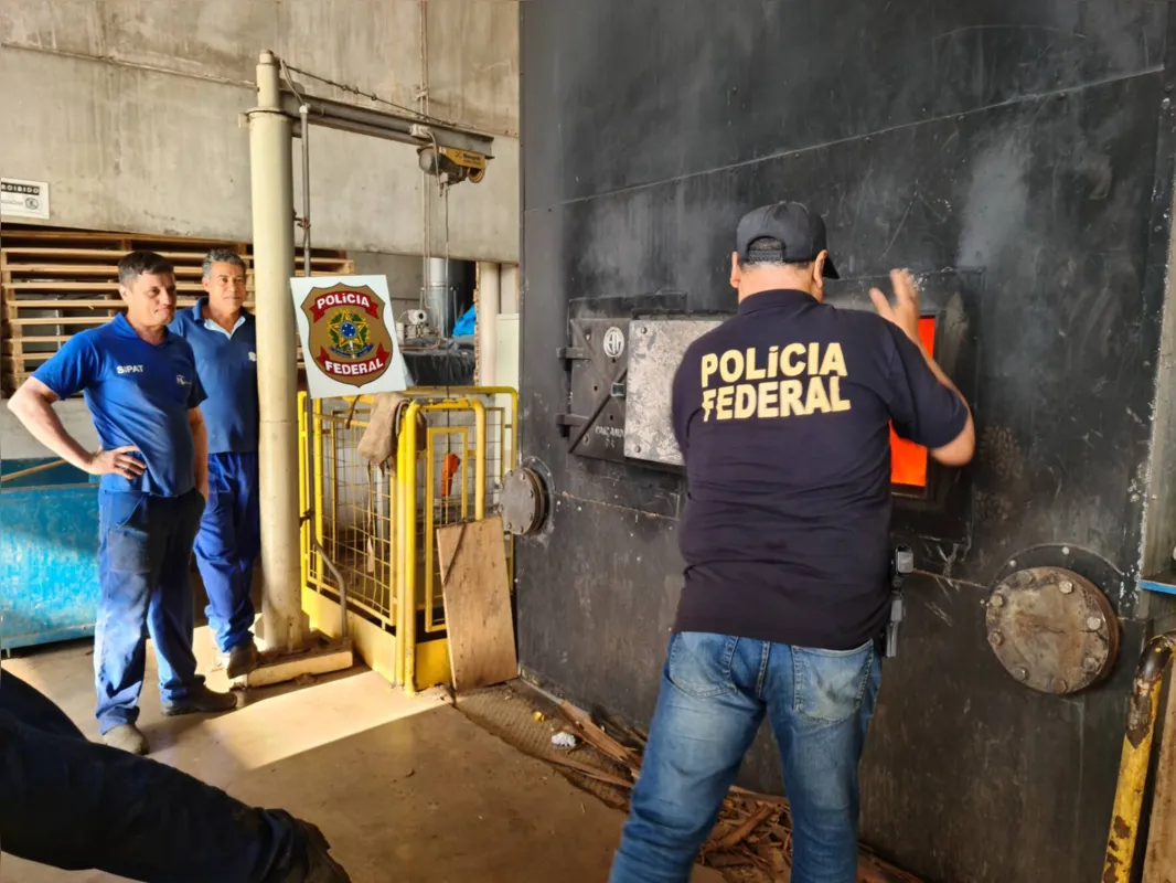 Imagem ilustrativa da imagem Polícia Federal de Londrina incinera 1,7 tonelada de drogas