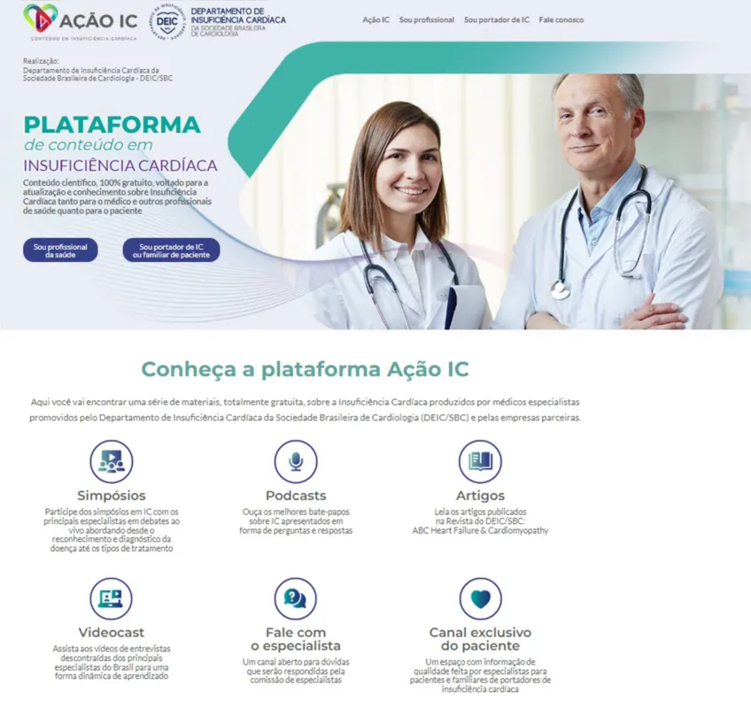 Imagem ilustrativa da imagem Portal especializado em Insuficiência Cardíaca é lançado em Curitiba
