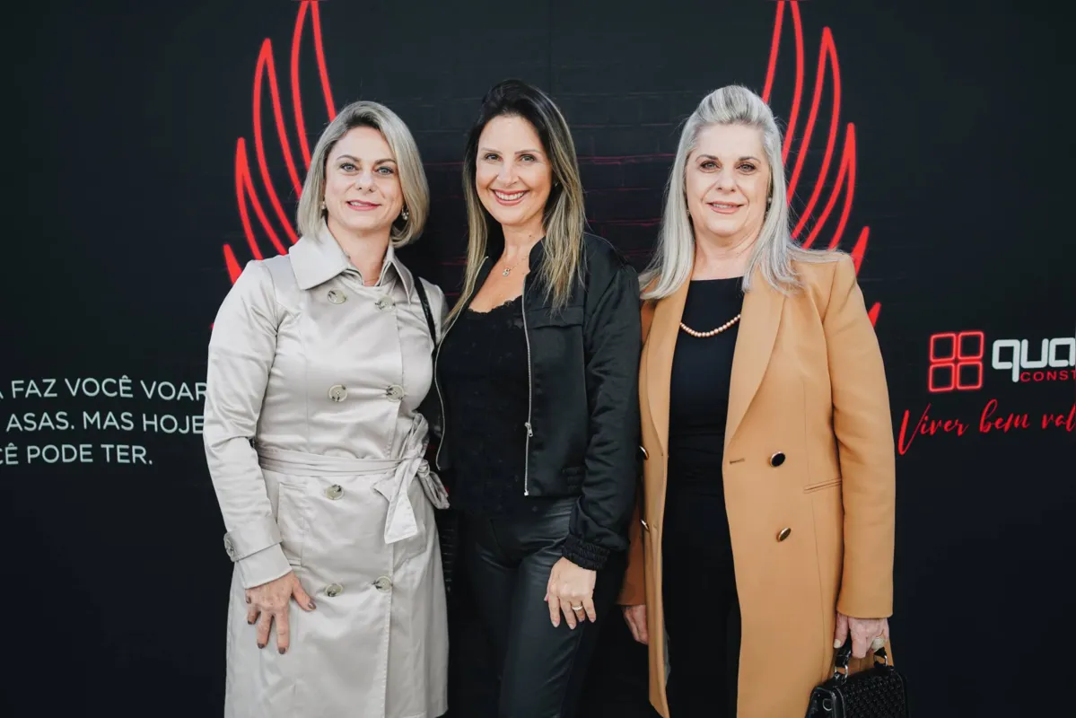 Luciana Torres, Patrícia Fernandes Ferroni e Silvana Zorzi