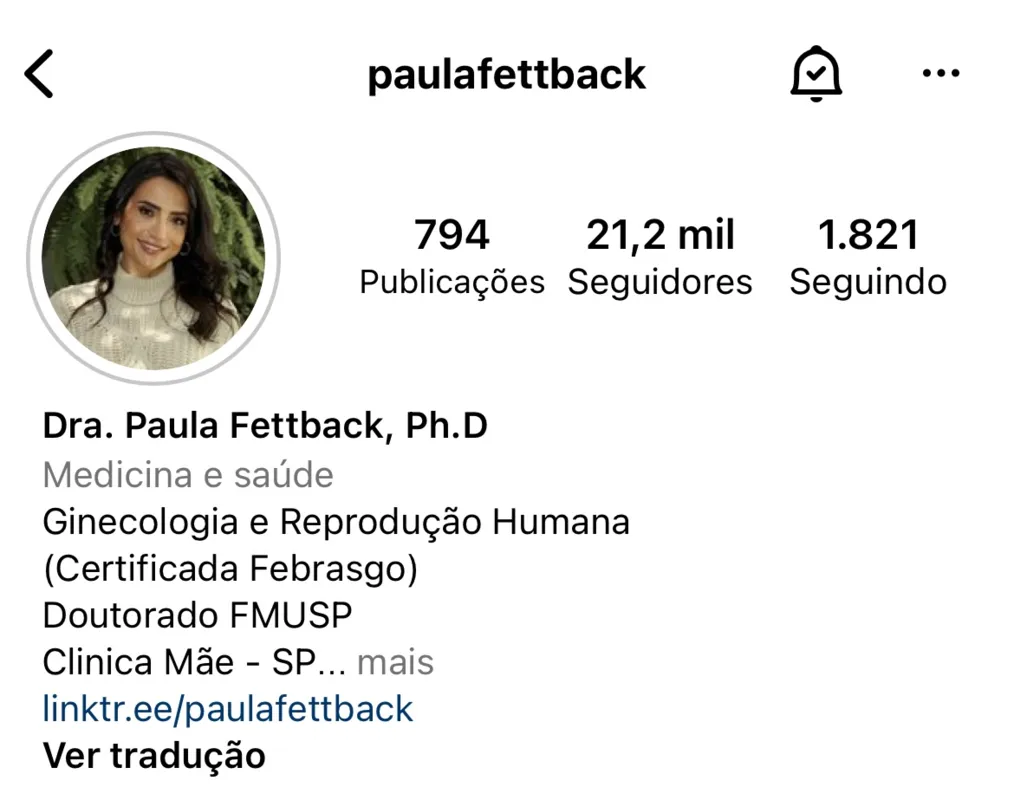 Imagem ilustrativa da imagem Profissionais de Destaque: Dra. Paula Fettback