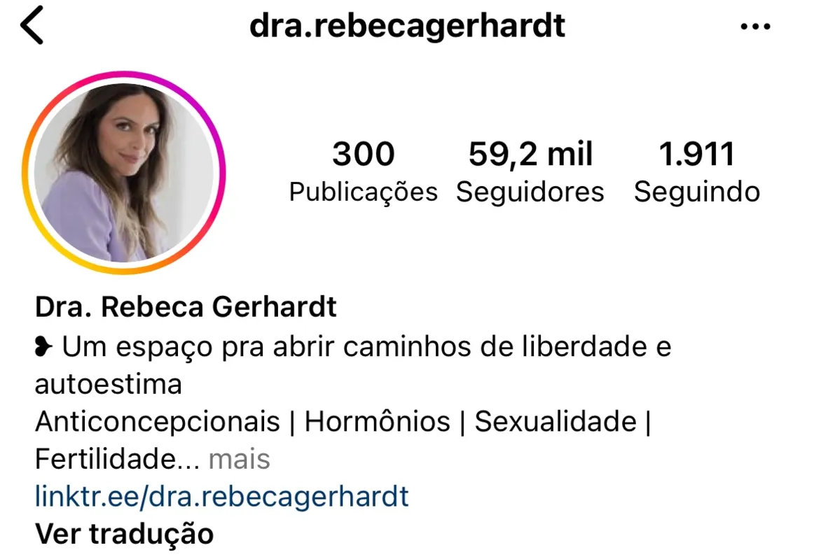 Imagem ilustrativa da imagem Profissionais de Destaque: Dra. Rebeca Gerhardt