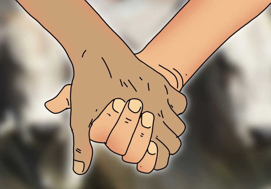 Imagem ilustrativa da imagem `Segure na minha mão e não tenha medo, filho´