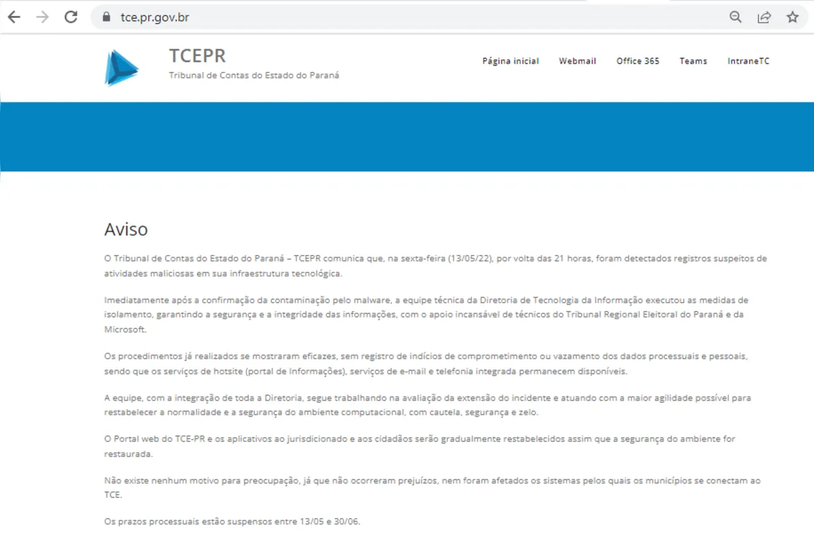 Na retomada das sessões plenárias do  TCE-PR  foram votados seis medidas cautelares, um projeto de instrução normativa e um projeto de resolução.