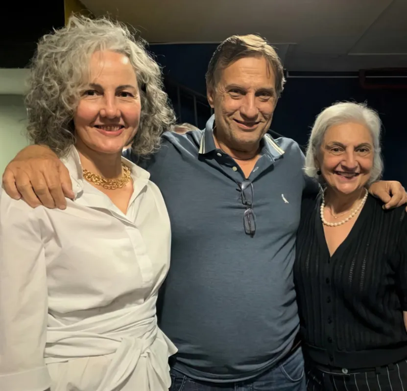 Maria Goretti, Aldo Venturelli  e Vitória Sahão