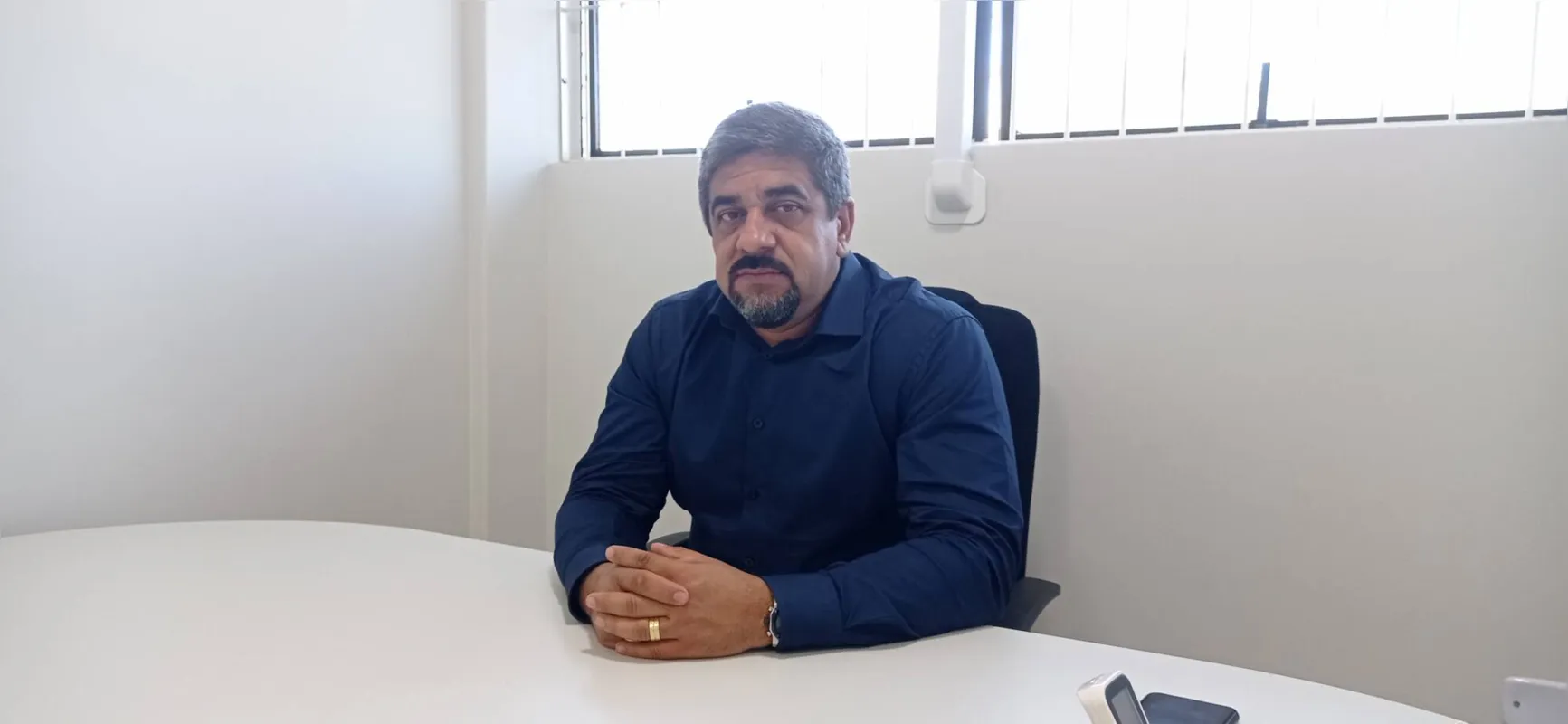 O coordenador regional do  Deppen, Reginaldo Peixoto, aponta deficit de 635 funcionários na região
