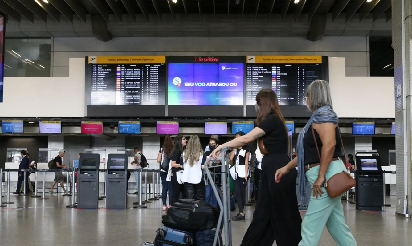 Imagem ilustrativa da imagem Viagens têm queda de 41% entre 2019 e 2021