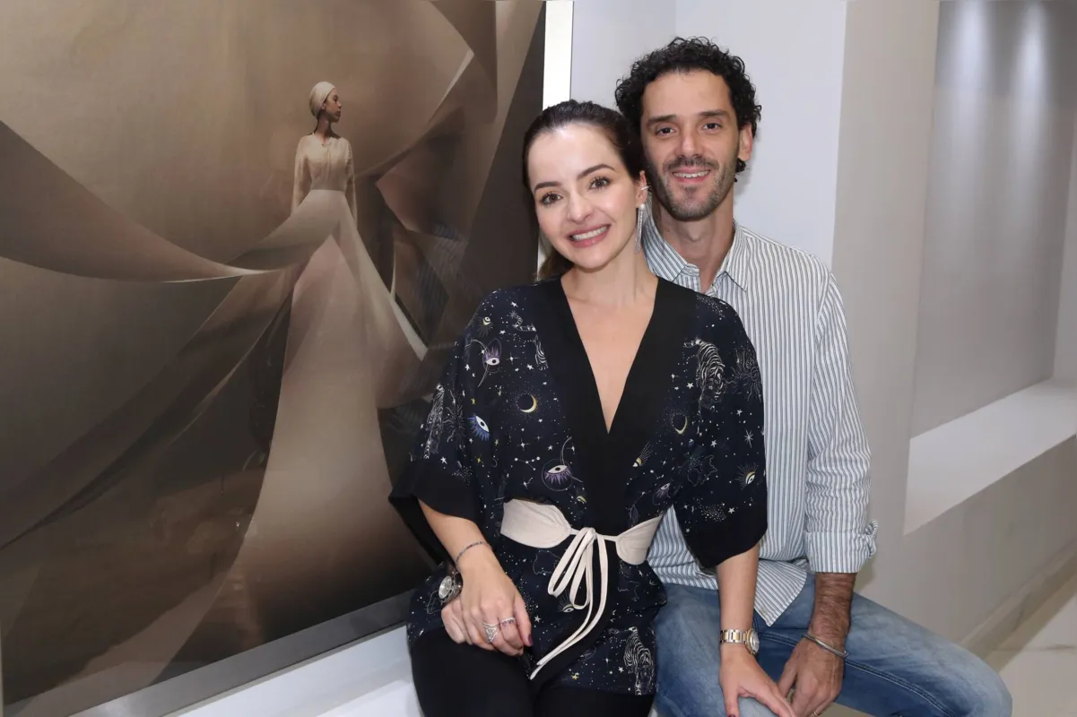 Tatianna Perazolo e o marido Ruy Nantes Júnior