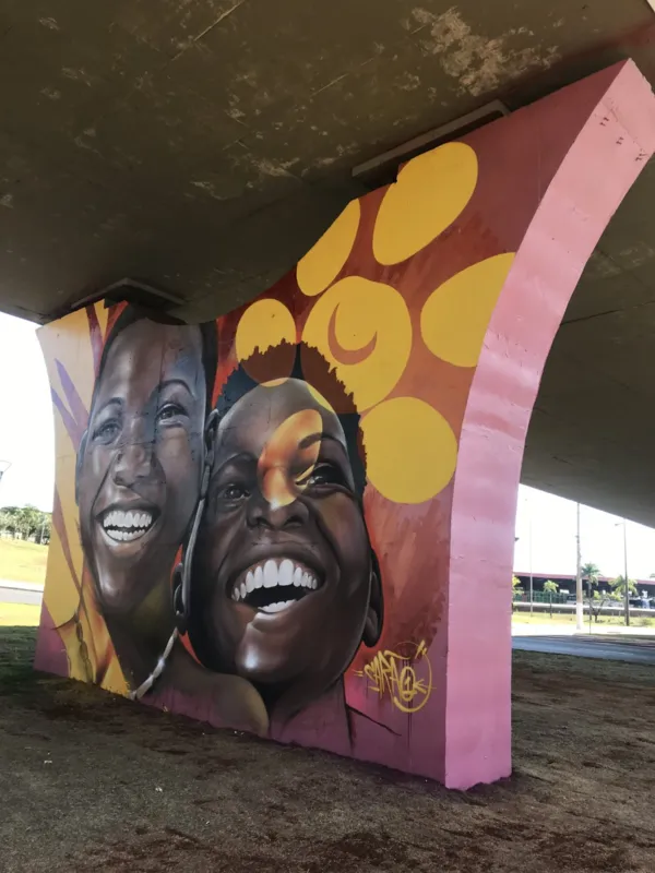 Imagem ilustrativa da imagem # A CIDADE FALA - Arte na rua