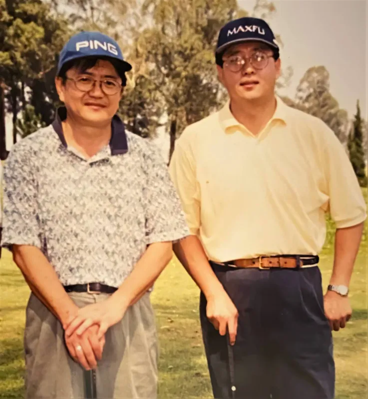 Julio Higashi e Reinaldo Morioka
