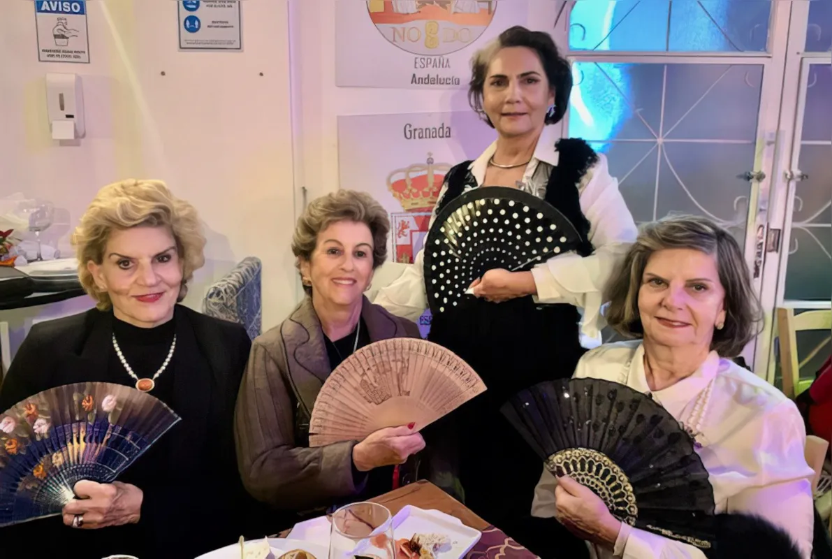 Cristina Barros, Eloah Barros Sacchetim, Ana Andreetta e Gleusa Almeida Barros