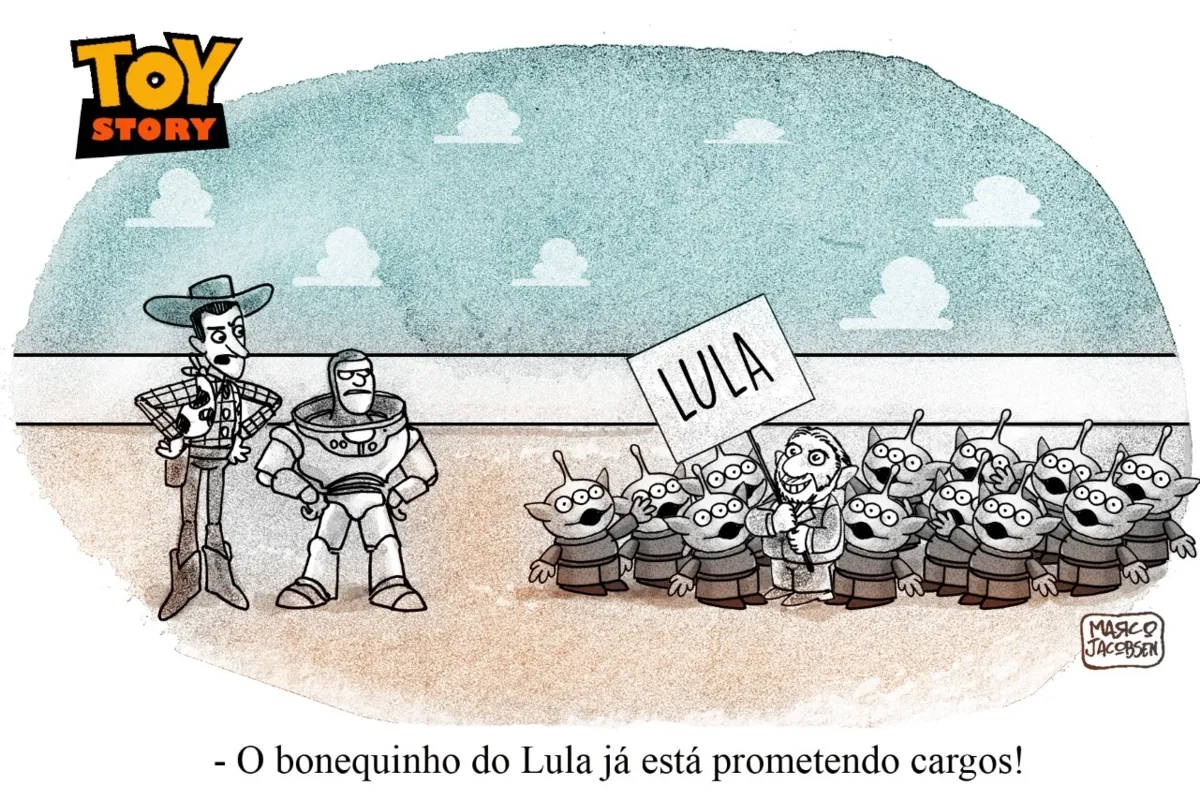 Imagem ilustrativa da imagem CHARGE - 05/08/22