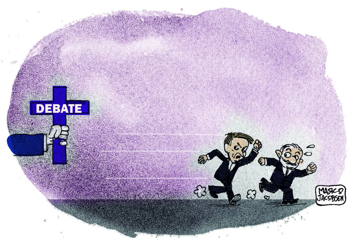 Imagem ilustrativa da imagem Charge 12/08/2022