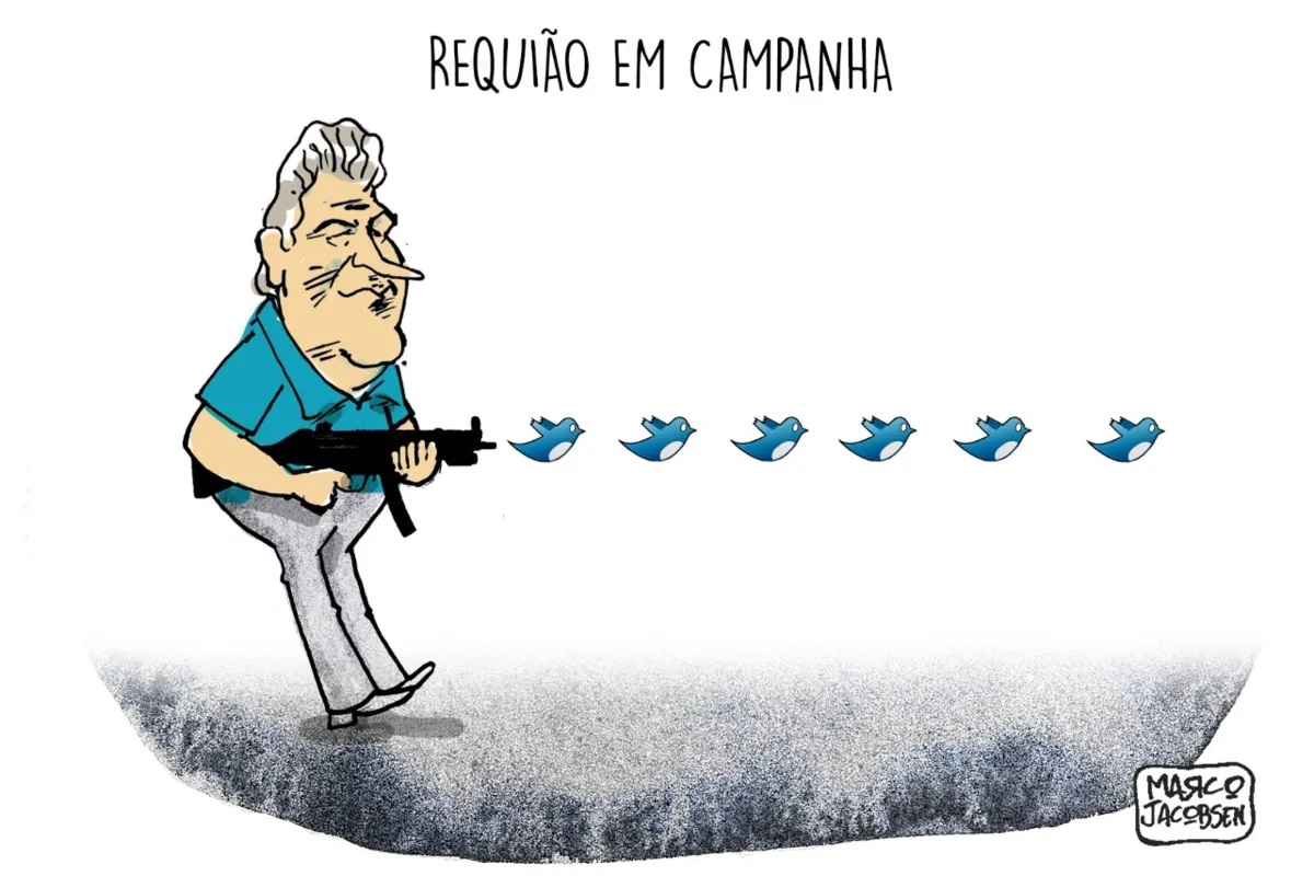 Imagem ilustrativa da imagem Charge 18/08/2022