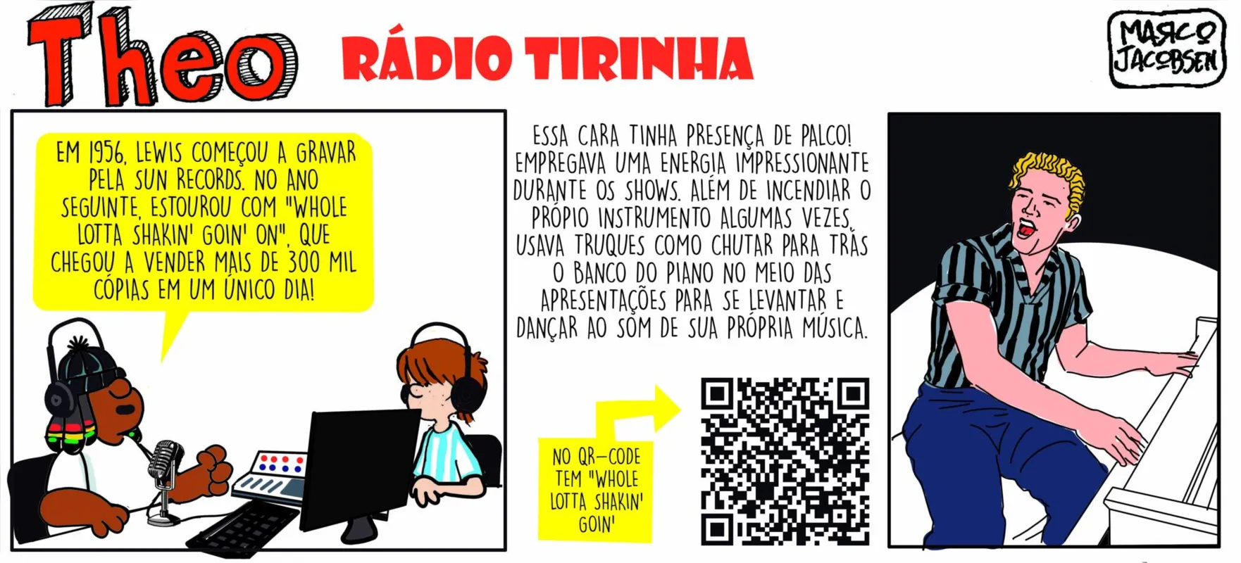 Imagem ilustrativa da imagem Divirta-se com as tirinhas