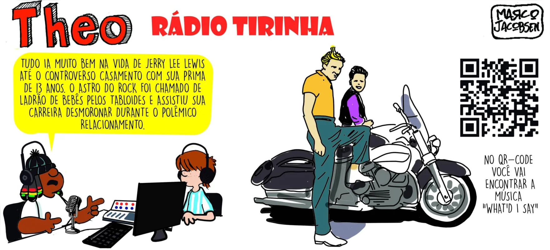 Imagem ilustrativa da imagem Divirta-se com as tirinhas