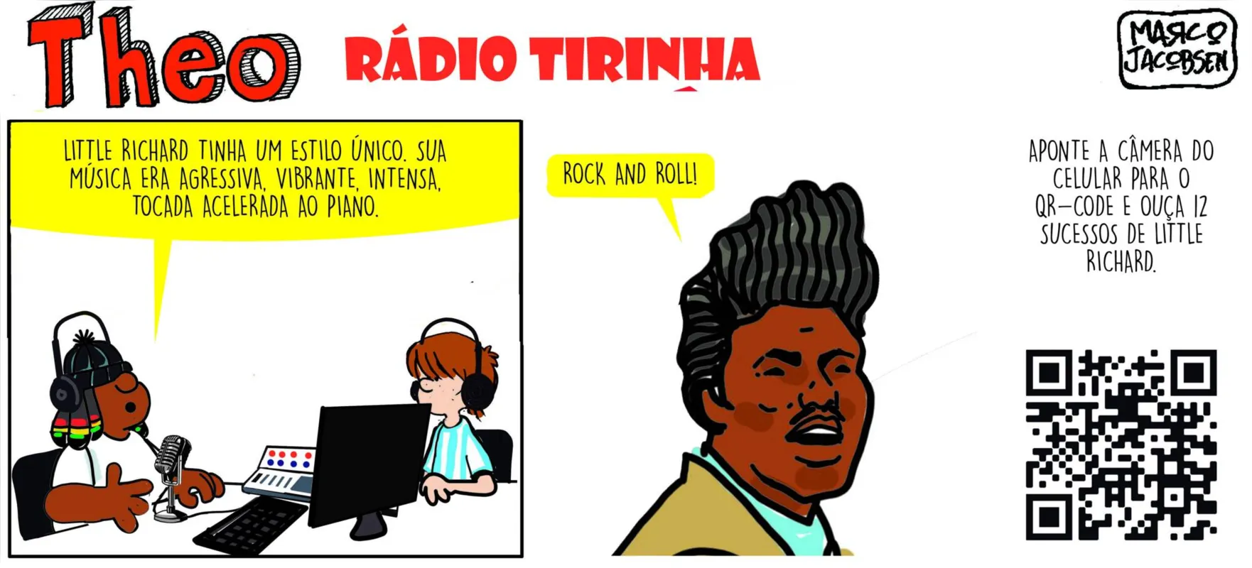 Imagem ilustrativa da imagem Divirta-se com as tirinhas