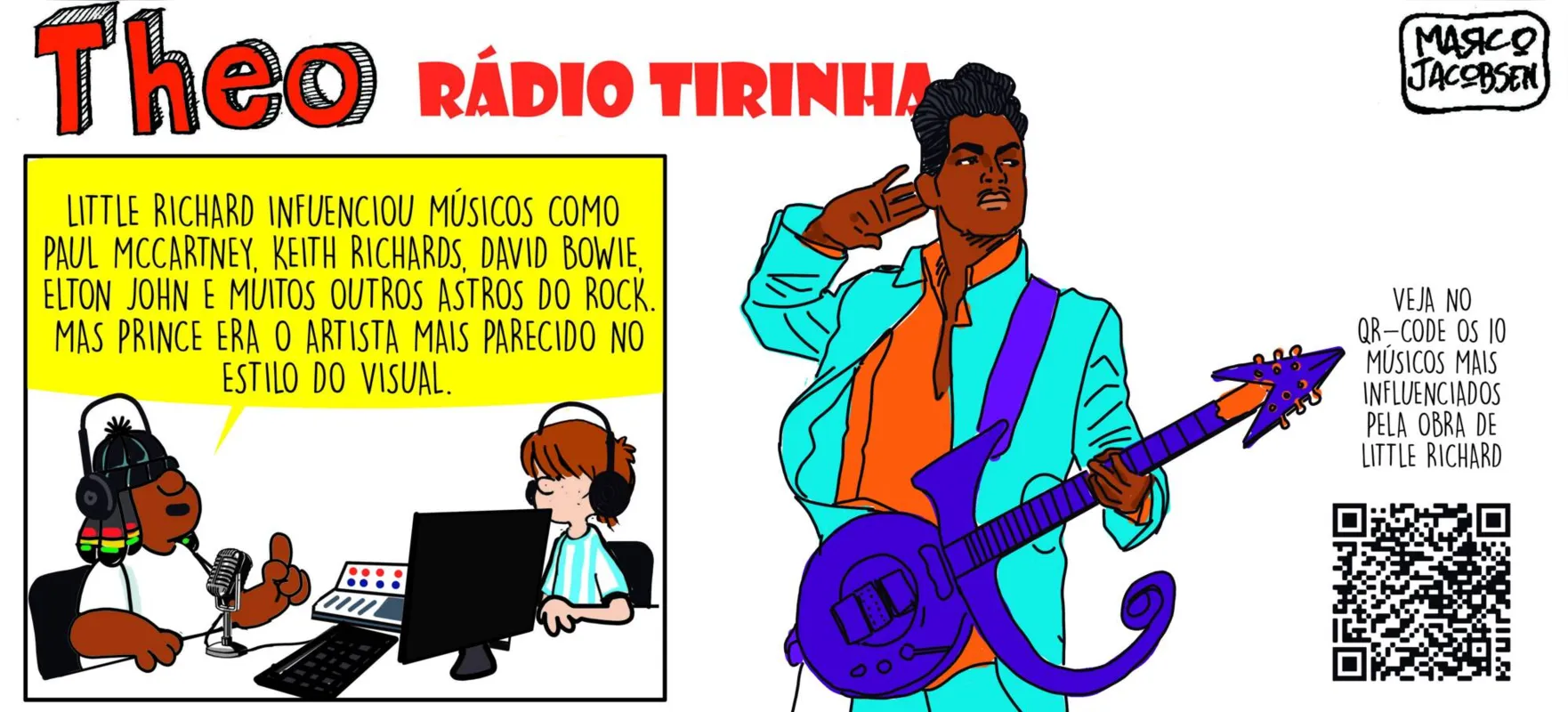 Imagem ilustrativa da imagem Divirta-se com os quadrinhos de Theo e Edibar