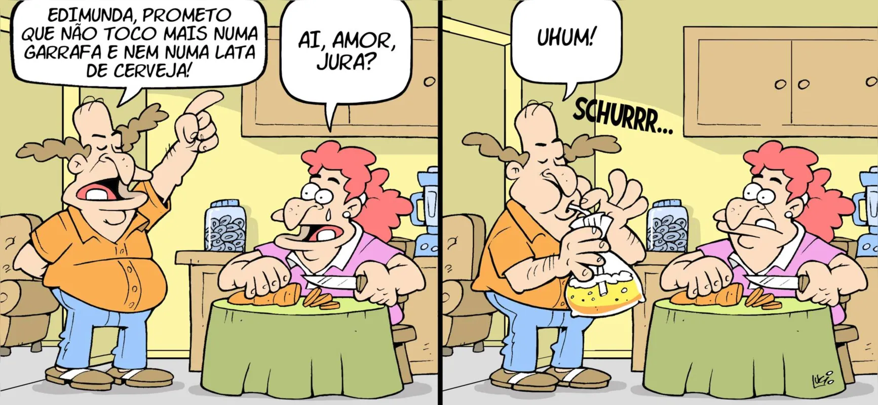 Imagem ilustrativa da imagem Divirta-se com os quadrinhos de Theo e Edibar