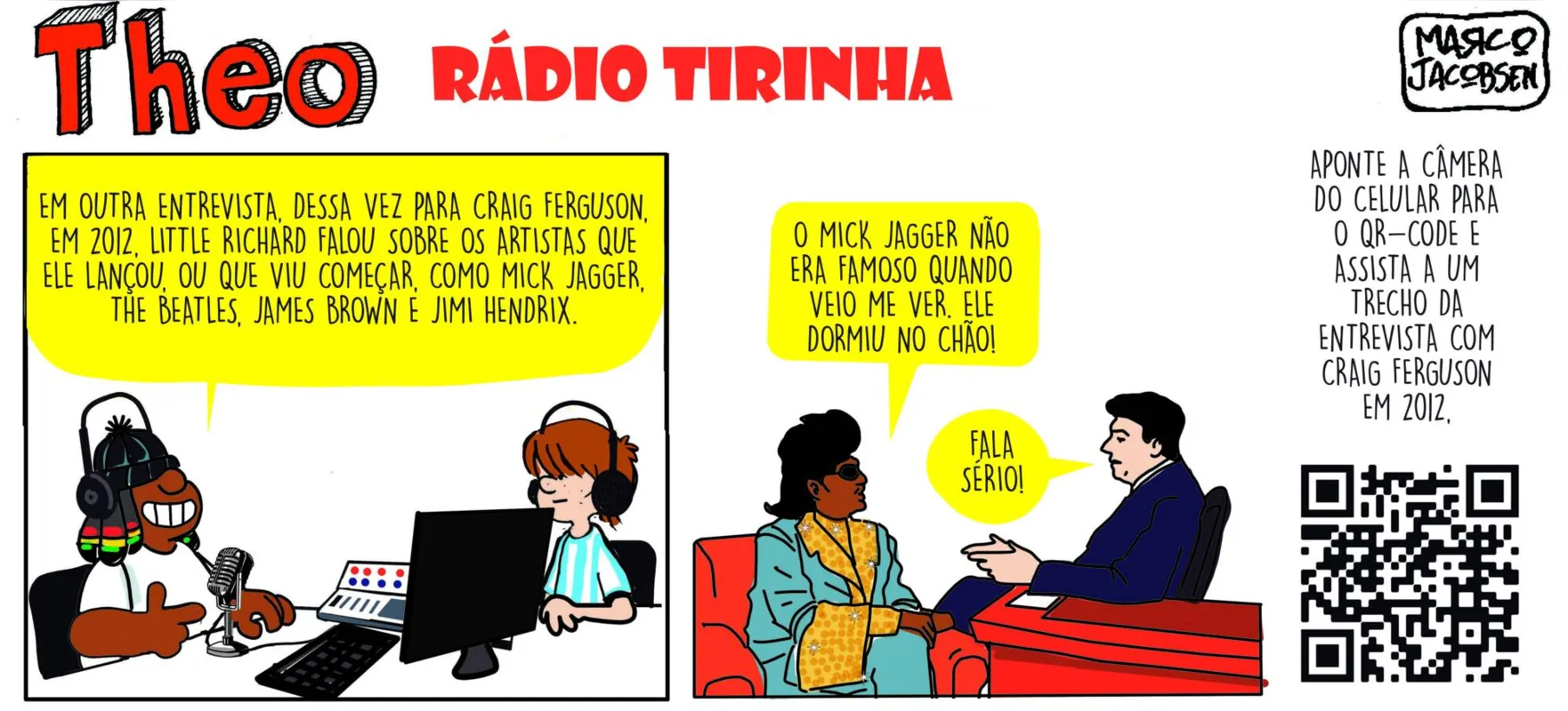 Imagem ilustrativa da imagem Divirta-se com os quadrinhos de Theo e Edibar